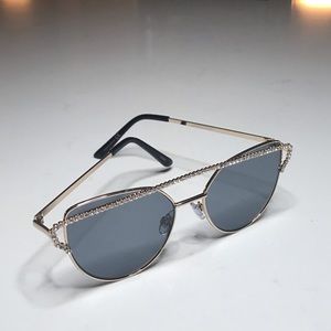NEW Gold Studded Sunglasses